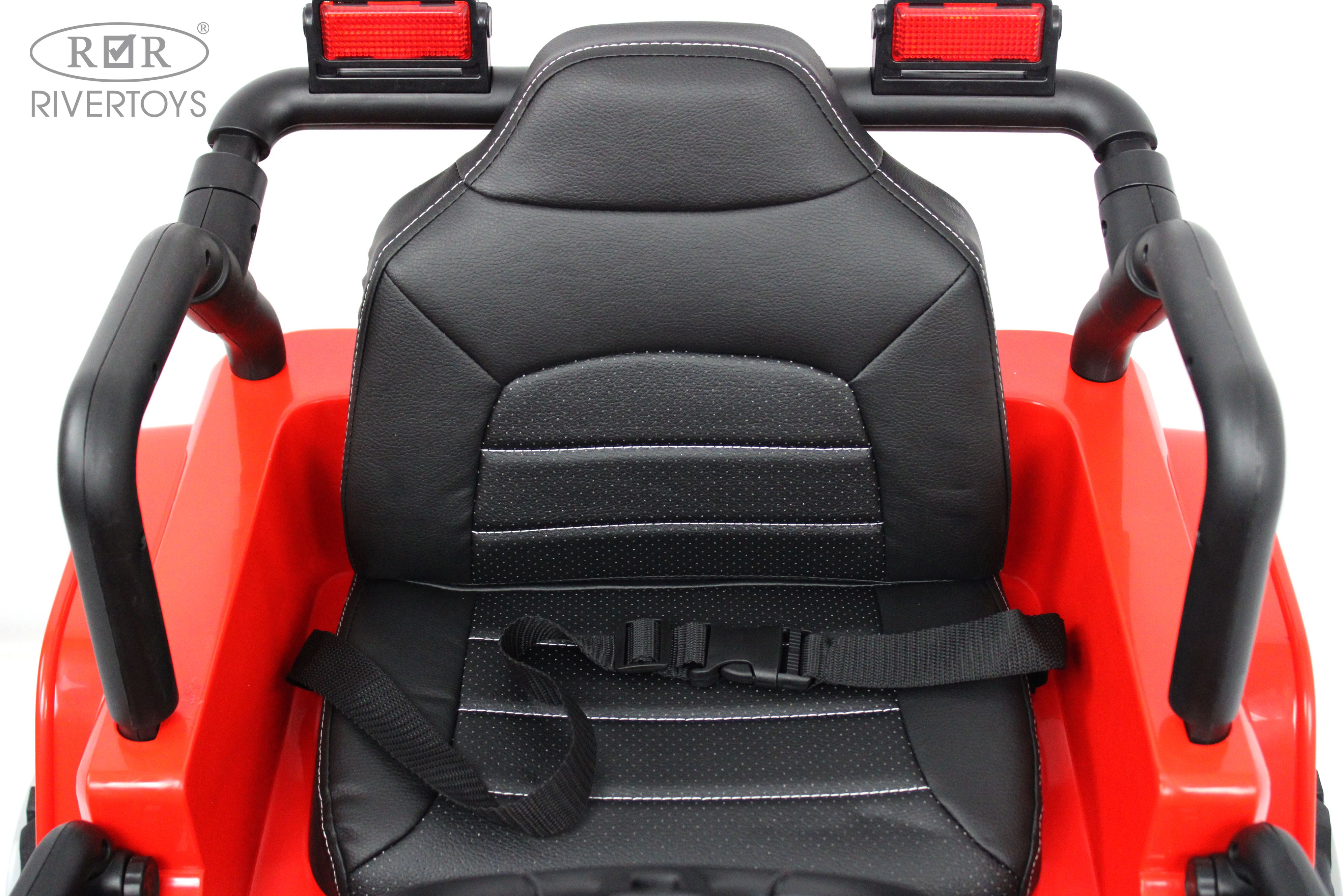 Электромобиль RIVERTOYS T222TT-4WD-RED С пультом ДУ - фото 28