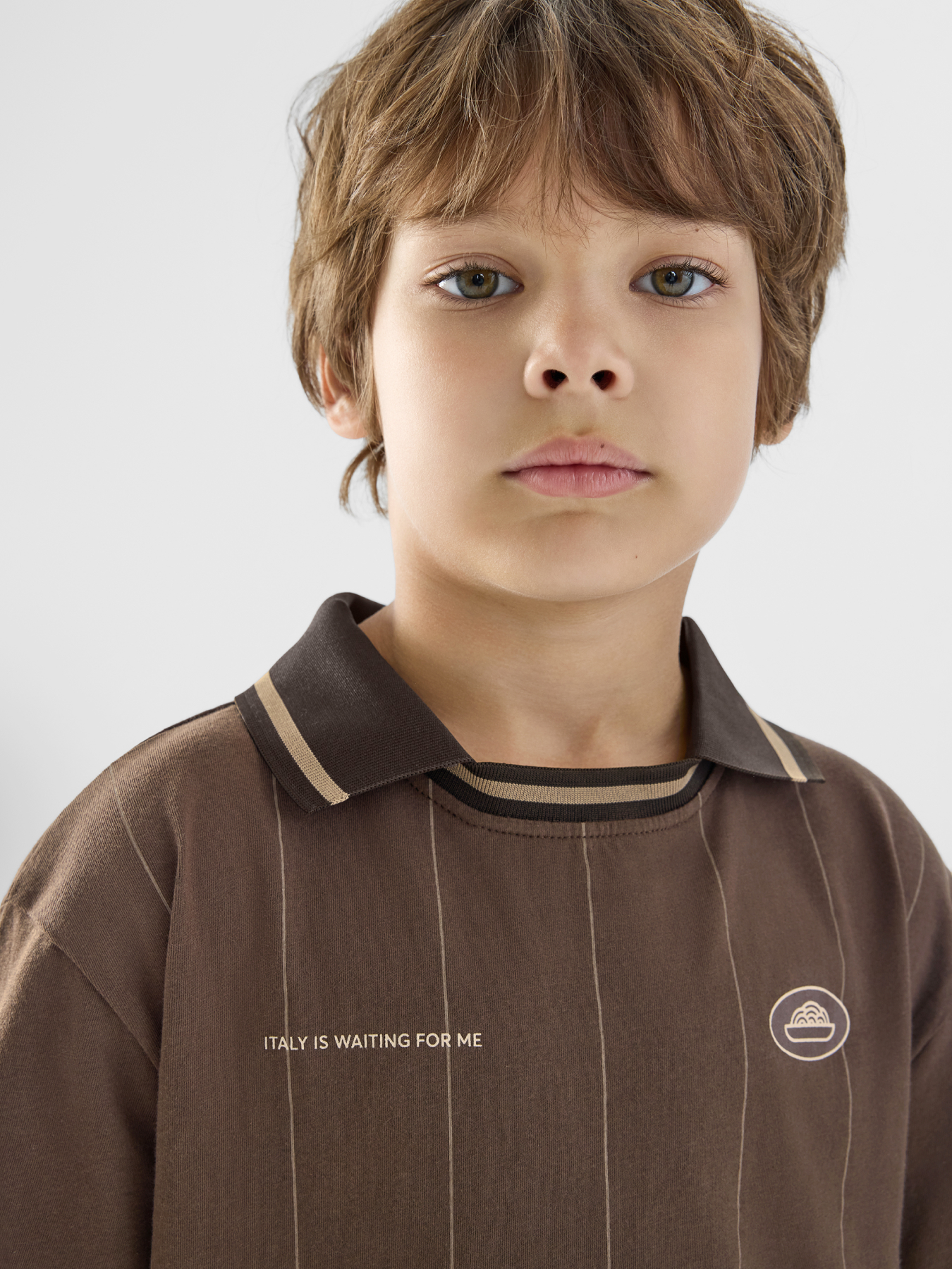 Футболка Happy Baby 88297-1_dark-brown-(sporty) - фото 6