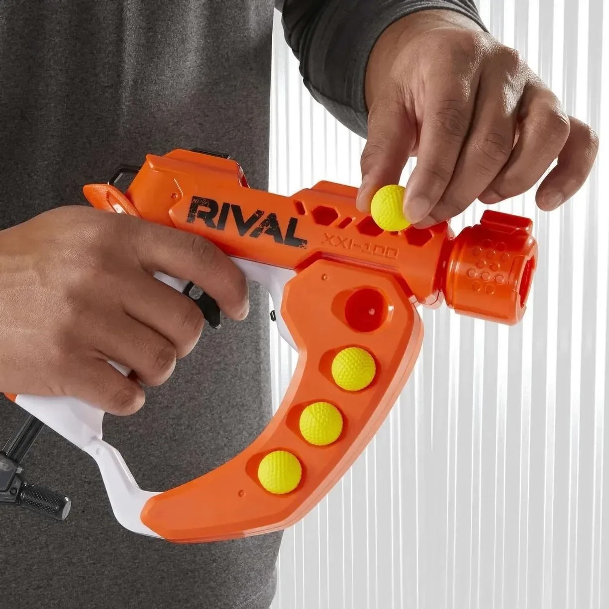 Бластер Nerf Rival сurve с 5 шариками - фото 10