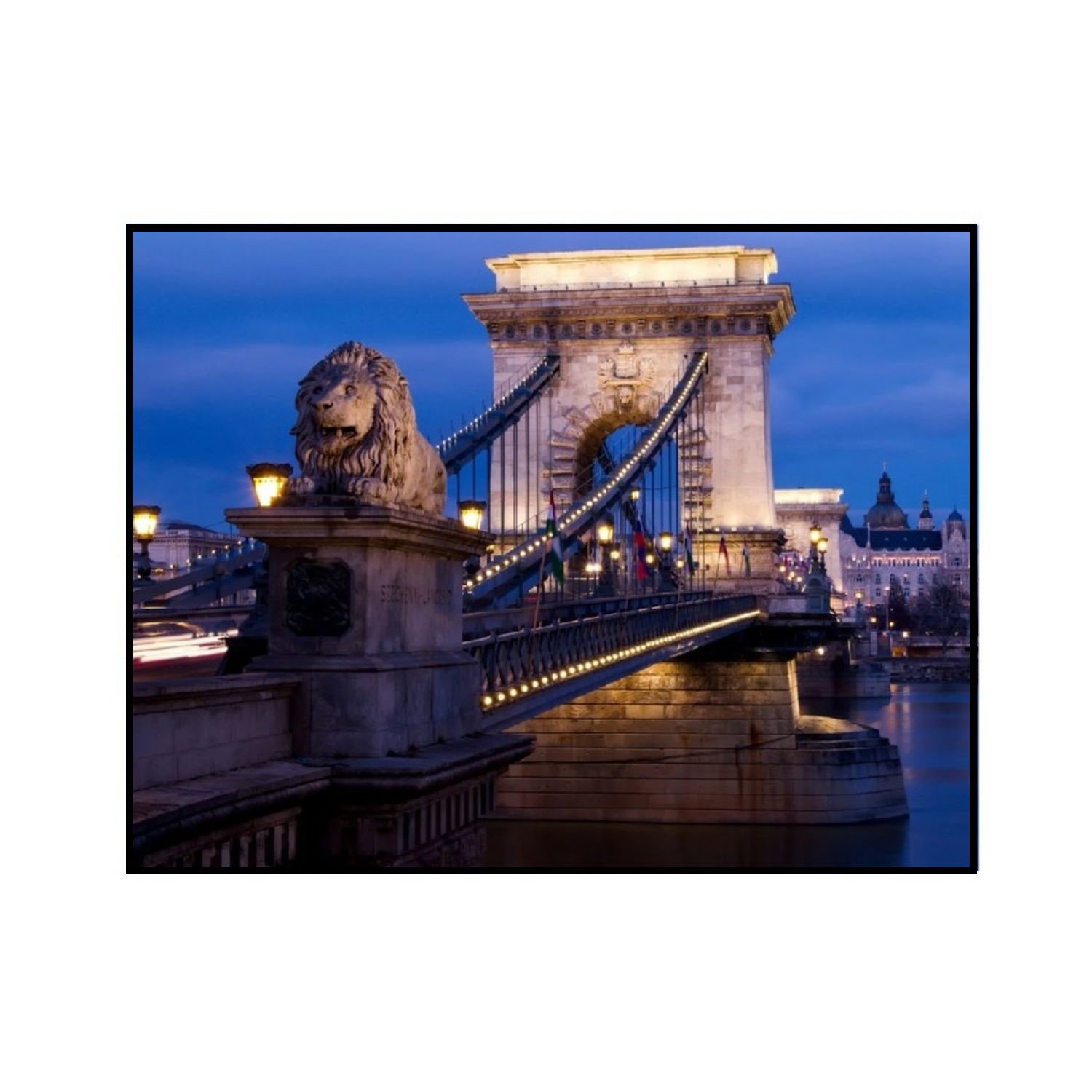 Алмазная мозаика Seichi Висячий мост - фото 2