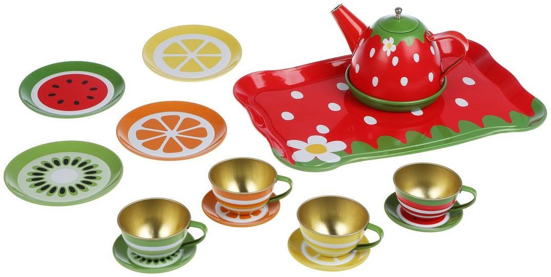 Игрушка Наша Игрушка посуда 15 предм. - фото 1