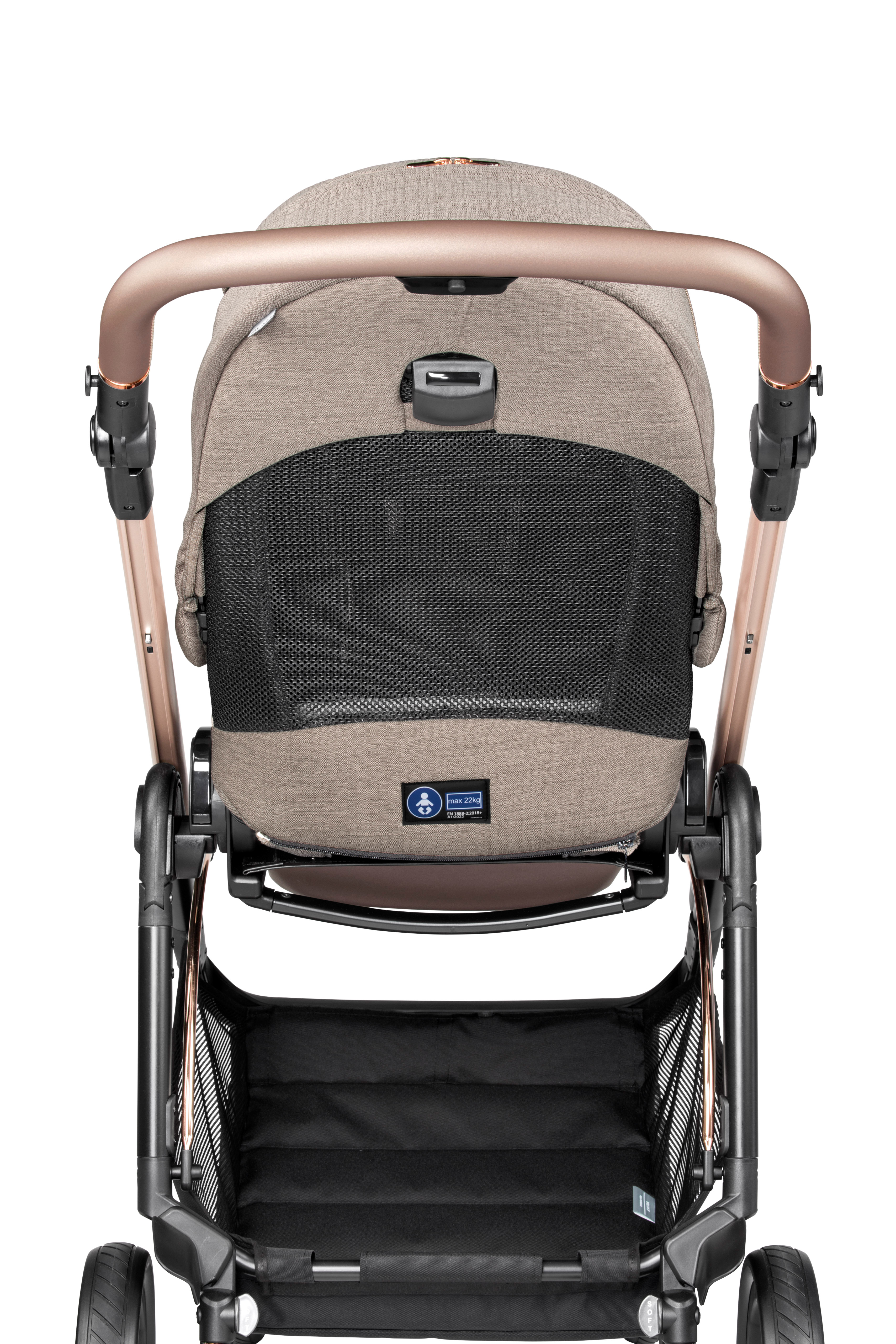 Коляска прогулочная Peg-Perego Veloce TC розовый - фото 6