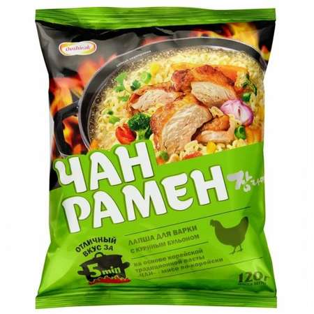 Лапша Доширак Чан Рамён курица пак 120г