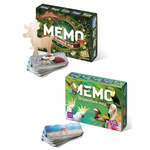 Настольная игра Нескучные игры Мемо Новый год + Пернатый мир