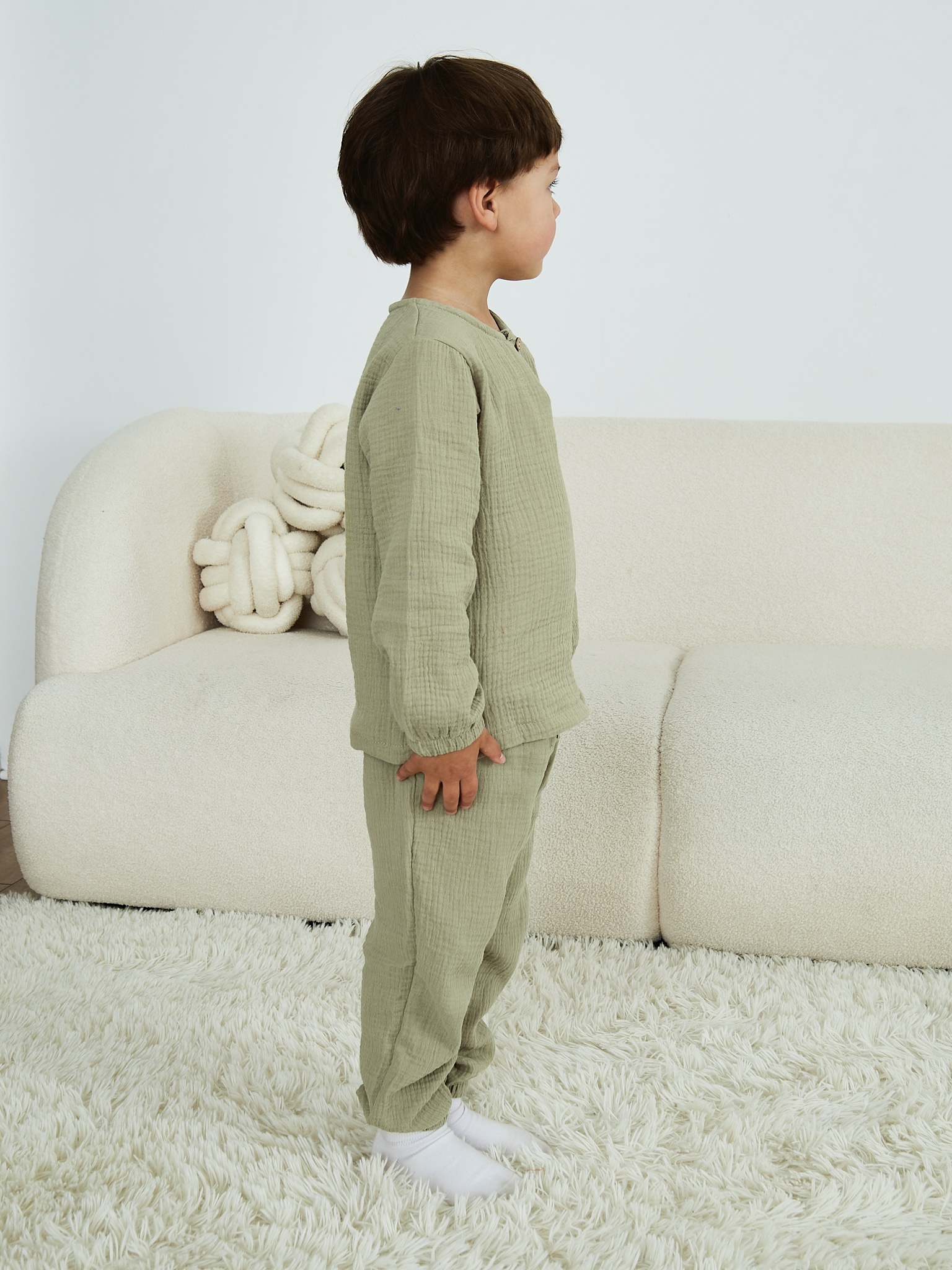 Лонгслив и брюки MOUN Костюм_муслин_эвкалипт - фото 15