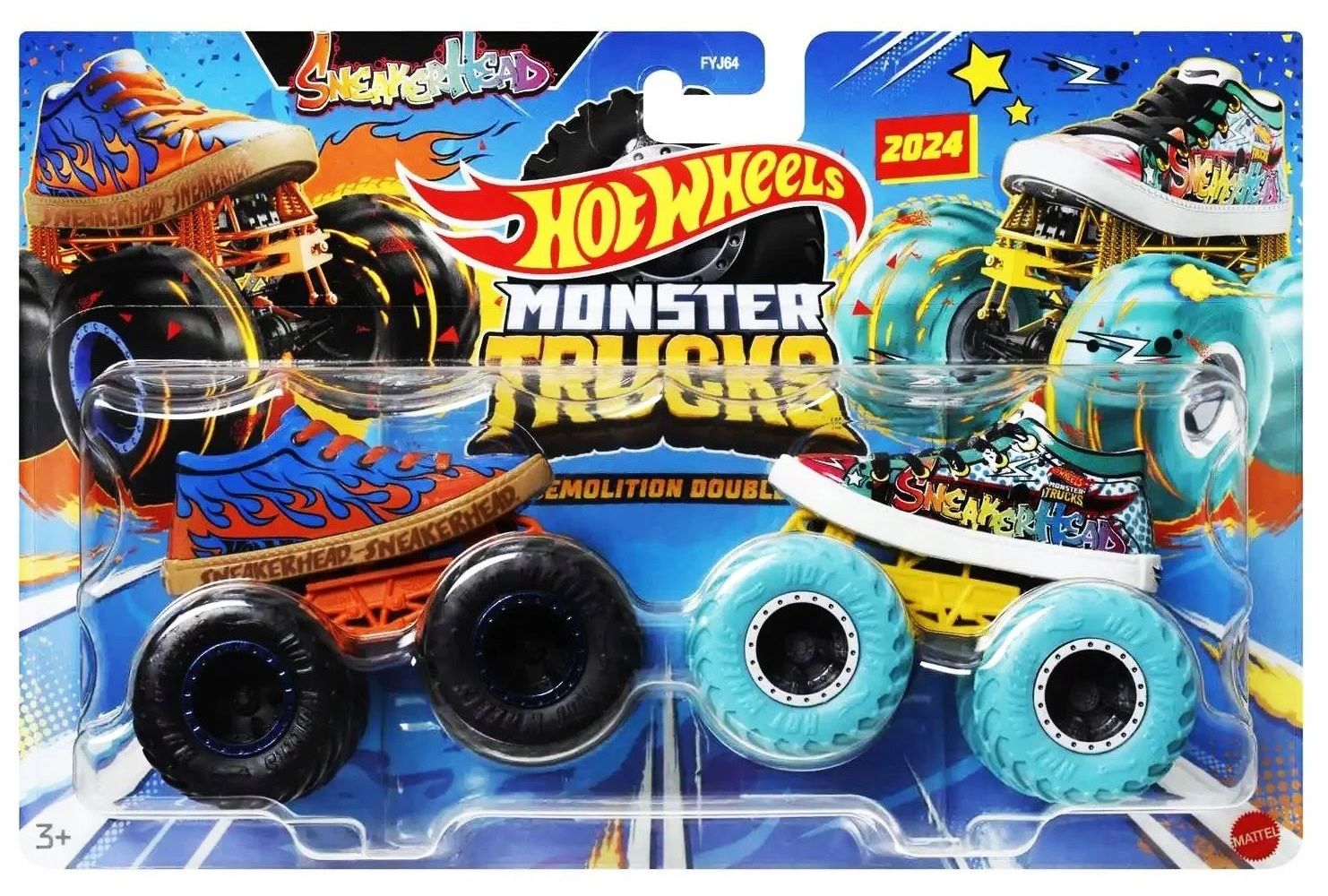 Игровой набор Hot Wheels Sneakerhead многоцветный FYJ64 - фото 2