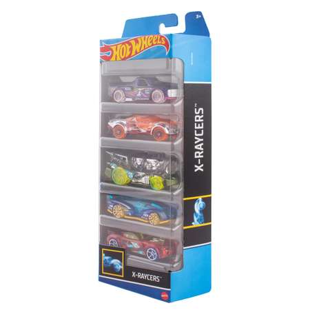 Автомобиль Hot Wheels Набо X-Raycers 5 машинок