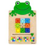 Игрушка Alatoys бизиборд Лягушка в ассортименте