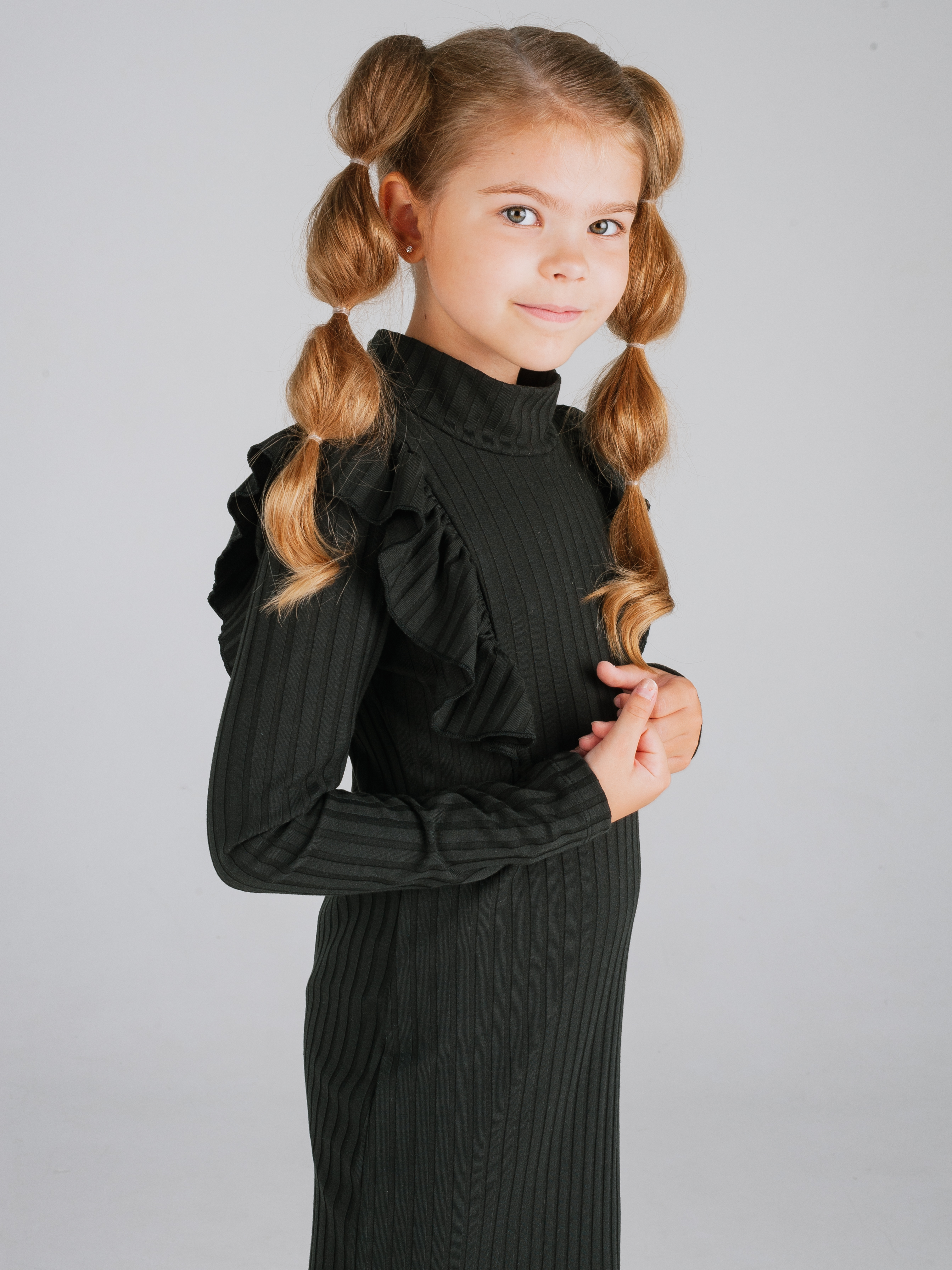 Платье MiloTa ПЛ01/черный - фото 4