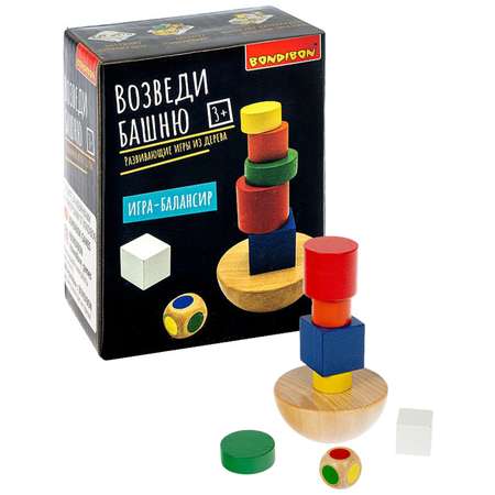 Настольная игра Bondibon балансир развивающий Башня
