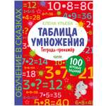 Книга Clever Таблица умножения Тетрадь-тренажер