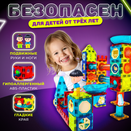 Конструктор Play Cool Конструктор магнитный