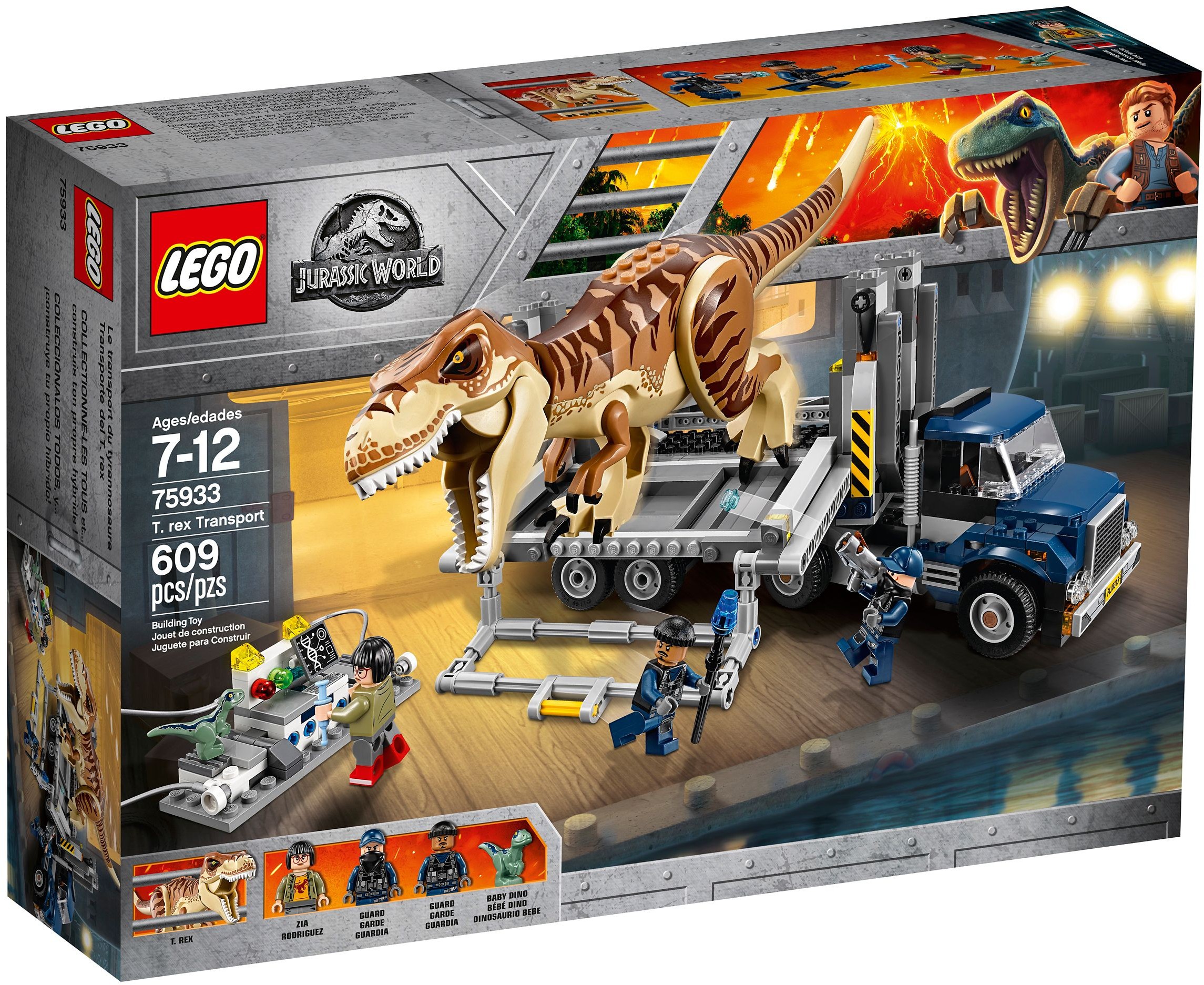 Конструктор LEGO Jurassic World 75933 609 дет. - фото 1