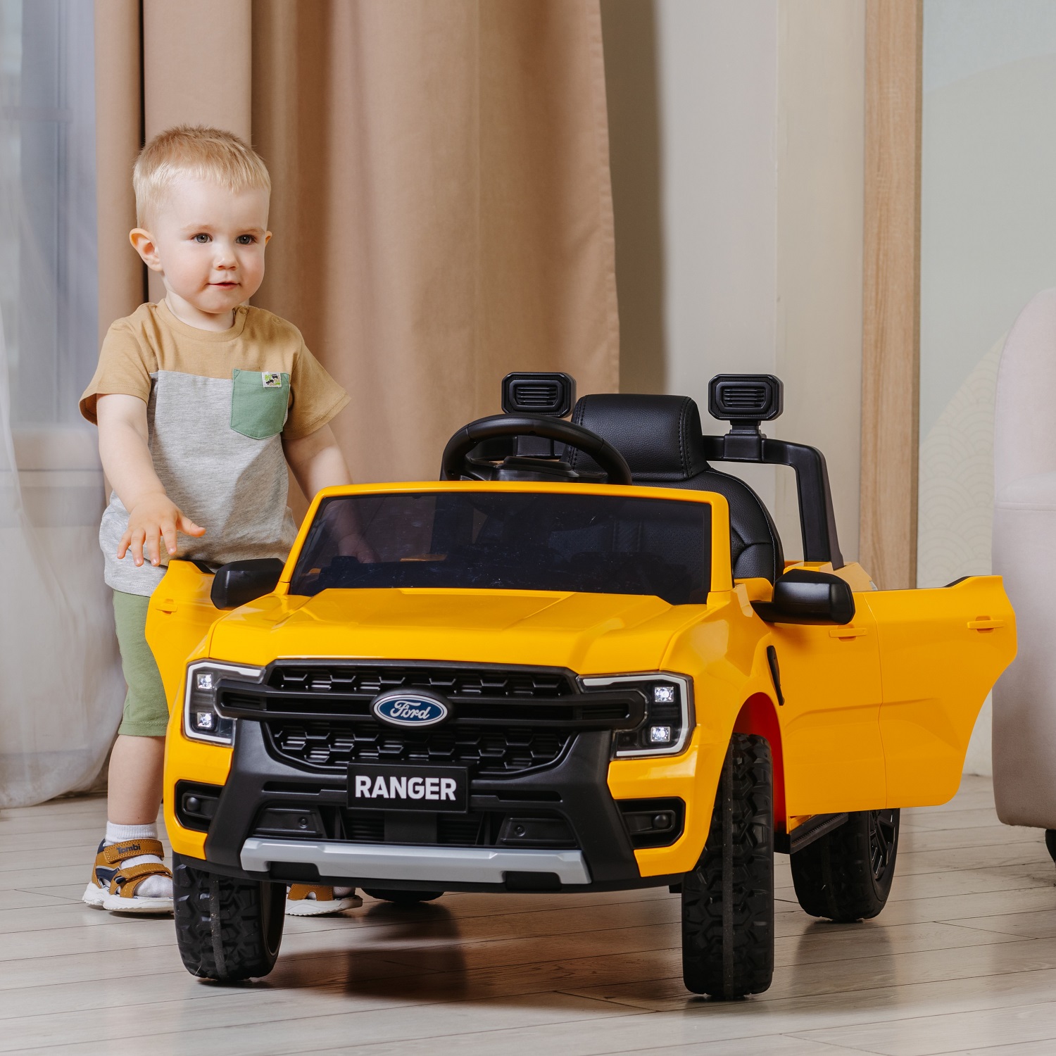 Автомобиль BabyCare Ford Ranger С пультом ДУ - фото 15