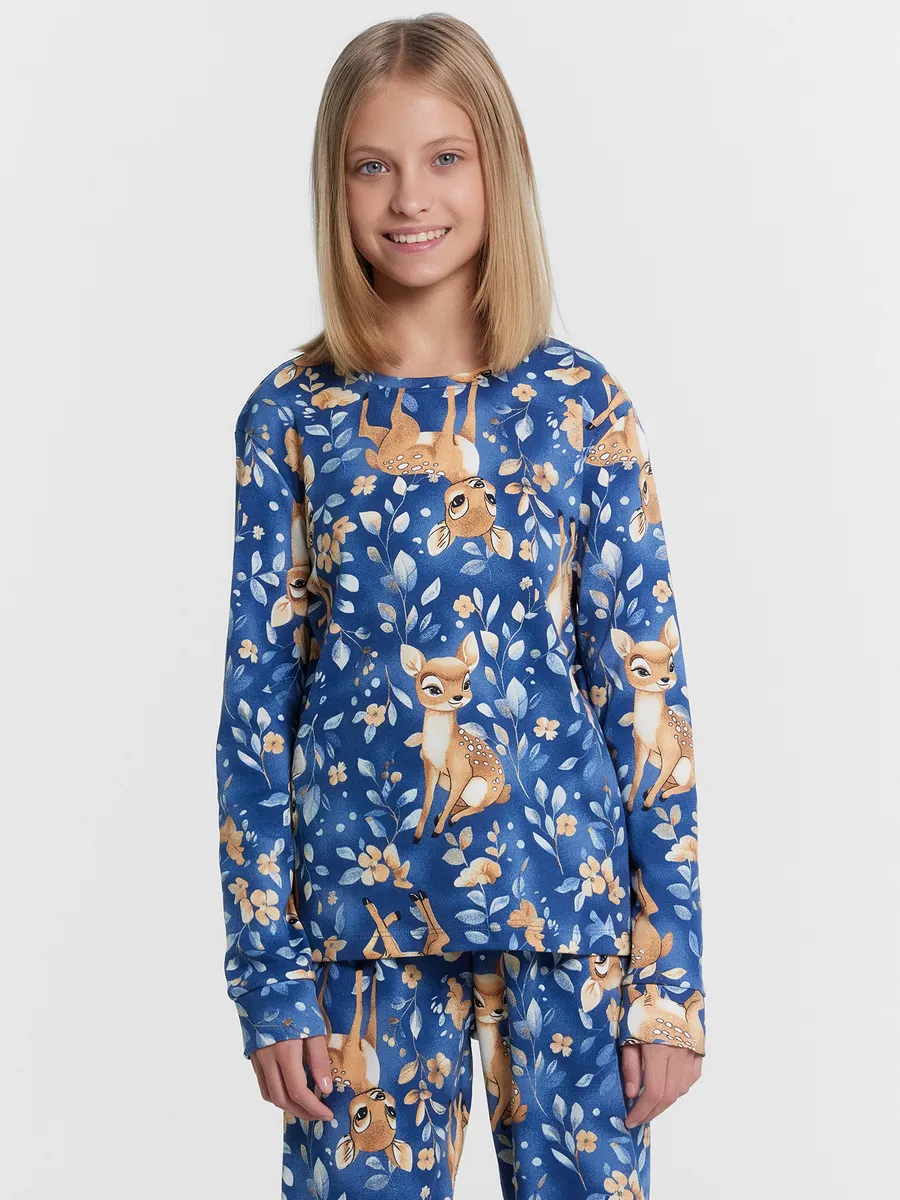 Пижама Mark Formelle (Марк Формэль) 567743/оленята на синем - фото 5