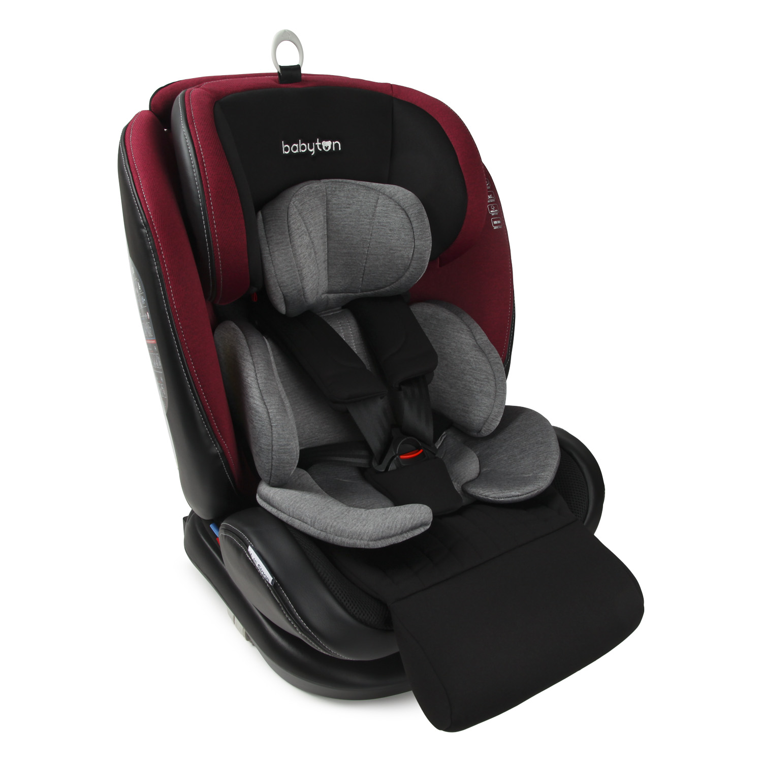 Автокресло Babyton Multi-Stage Black-Red Isofix 0+/1/2/3 (0-36 кг) - фото 12
