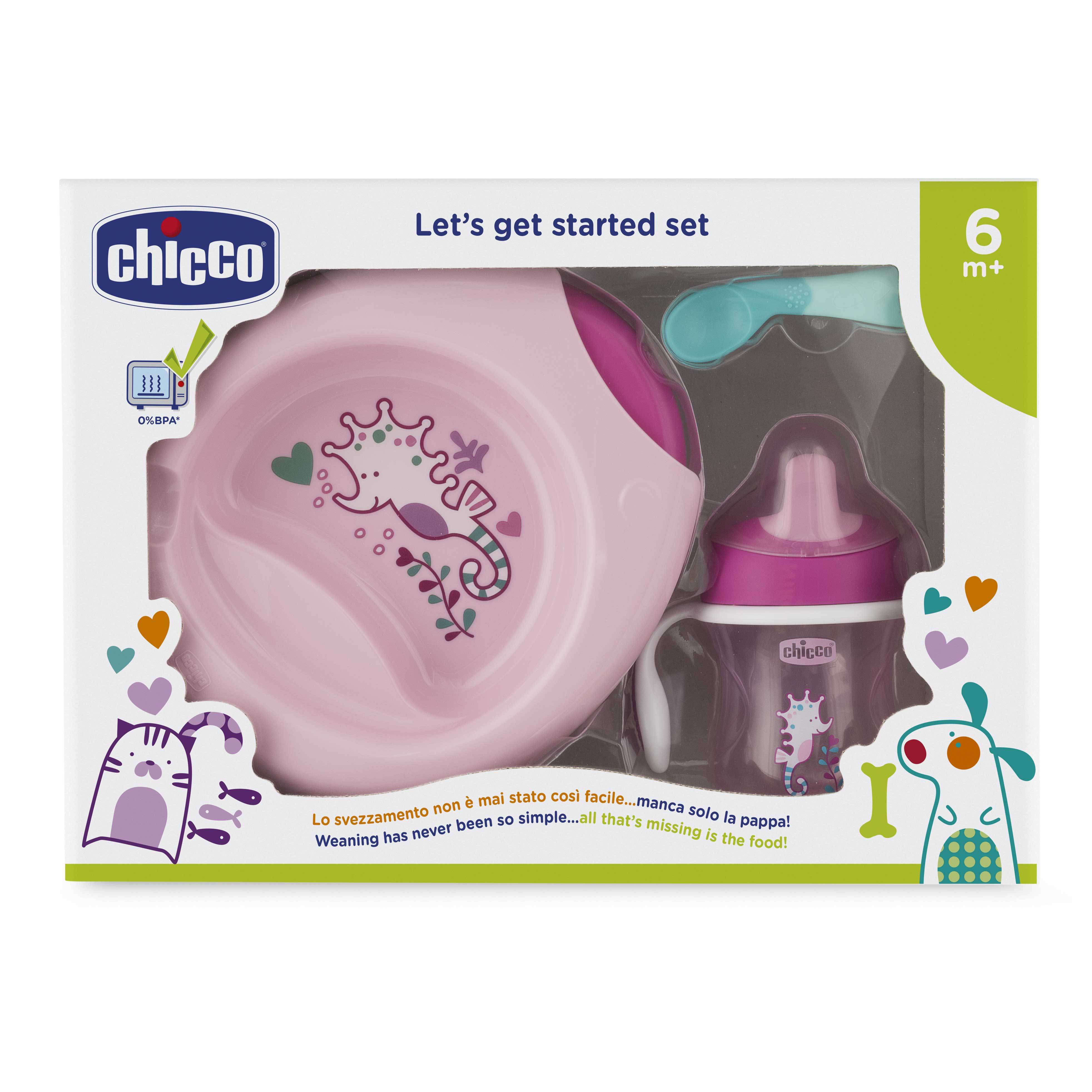 Набор посуды Chicco 3 шт. - фото 2