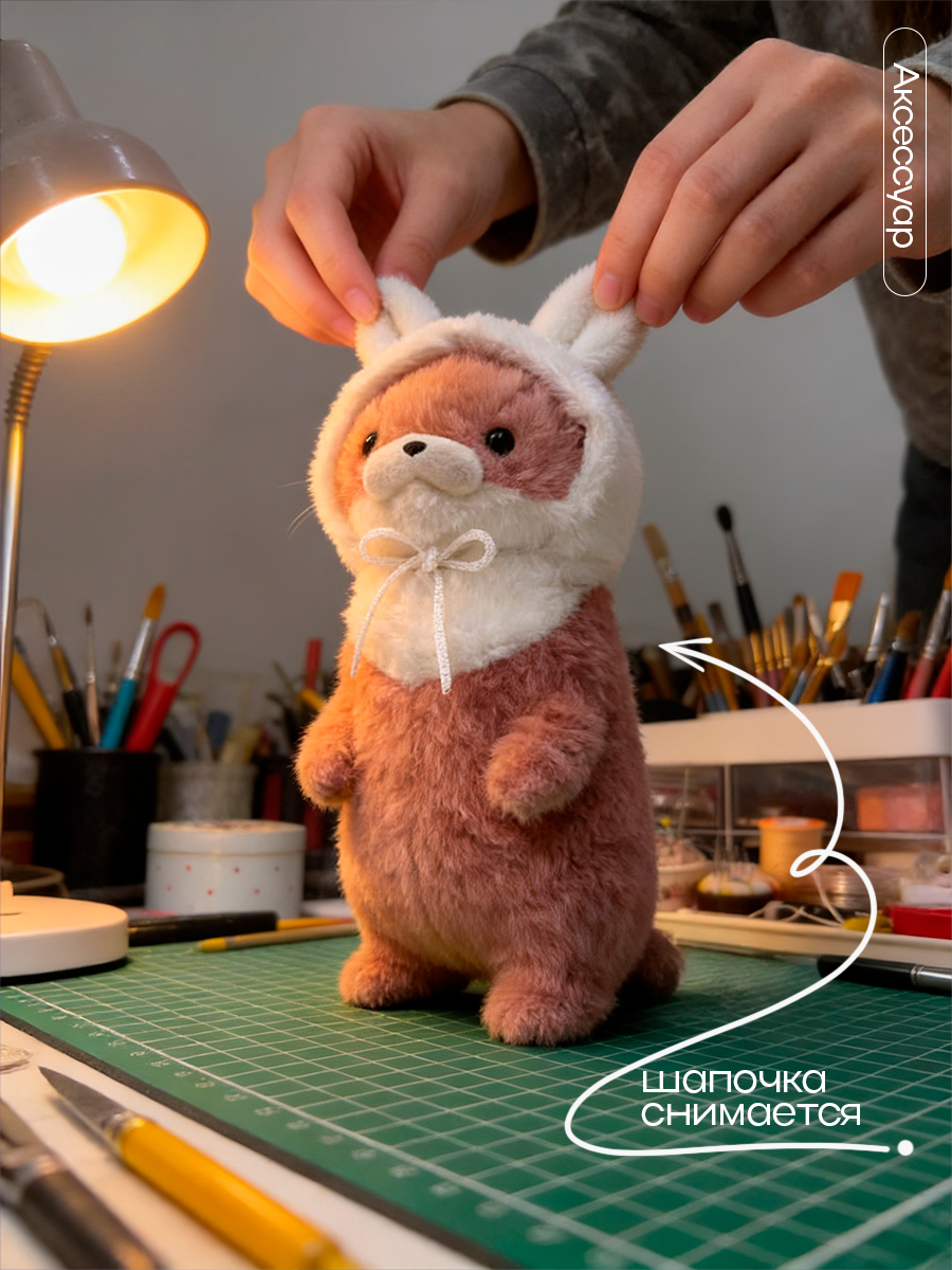 Мягкая игрушка Balori Выдра - фото 3