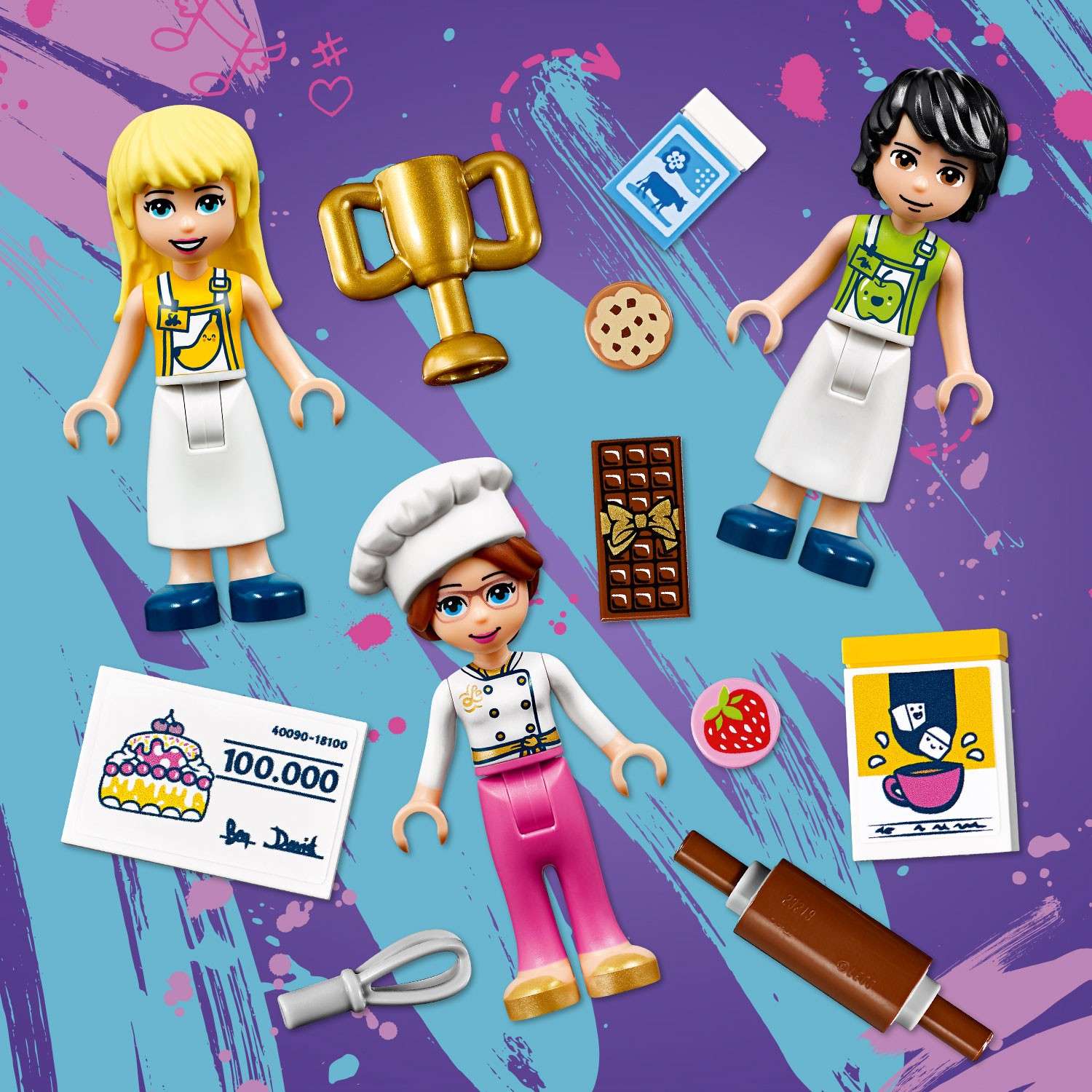 Конструктор LEGO Friends Соревнование кондитеров блочный - фото 13