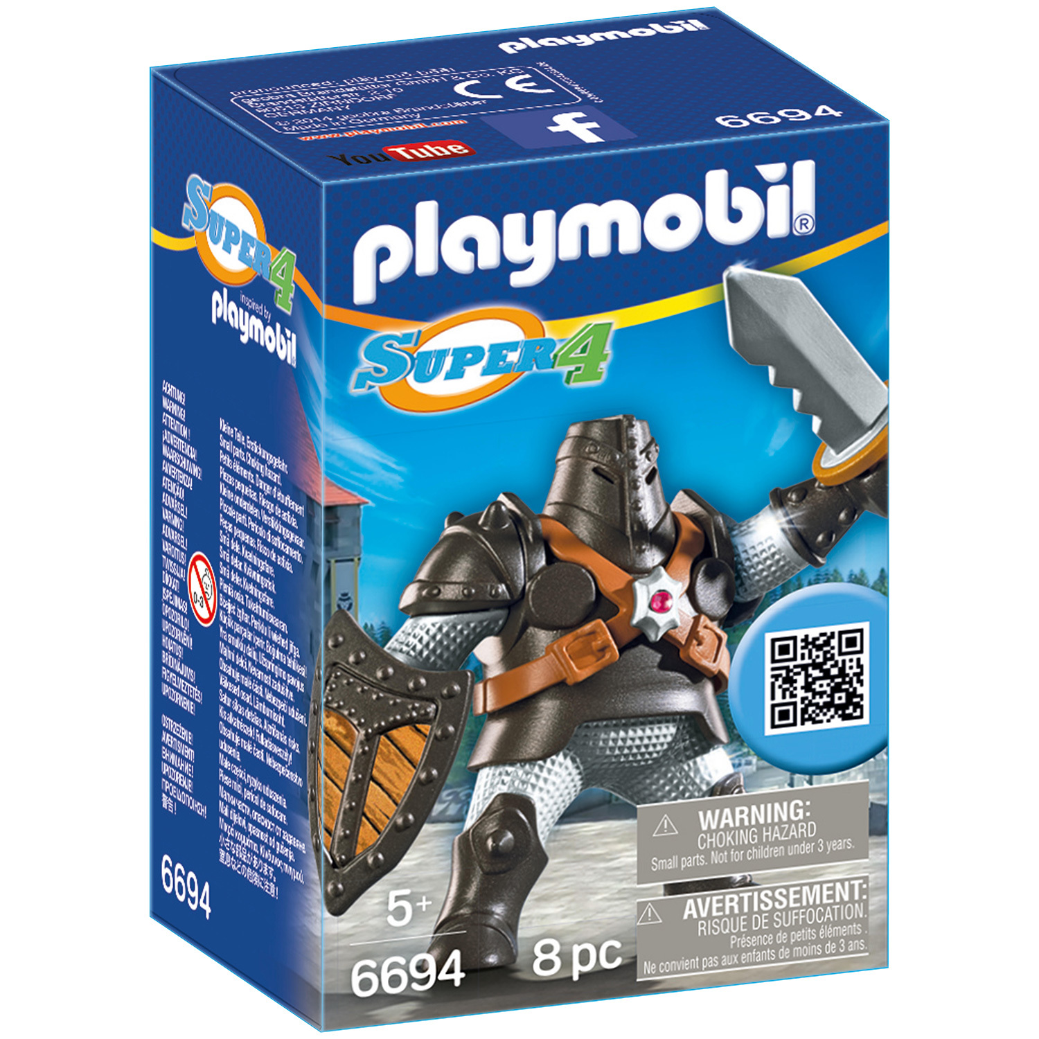 Конструктор Playmobil Супер4 Черный колосс - фото 1