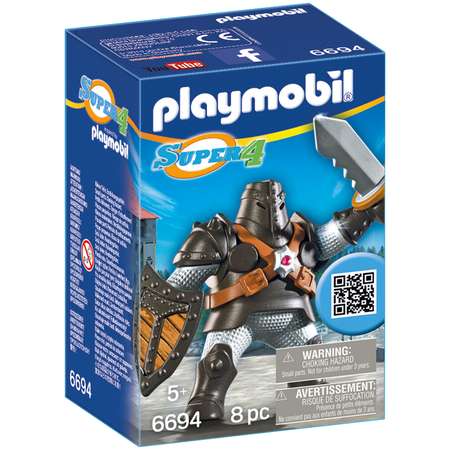 Конструктор Playmobil Супер4 Черный колосс блочный