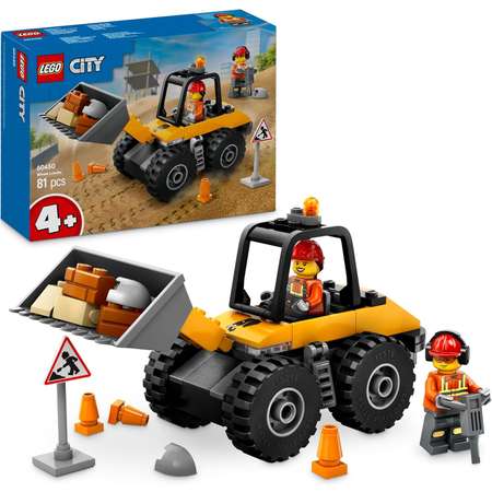 Конструктор LEGO City Строительный погрузчик блочный