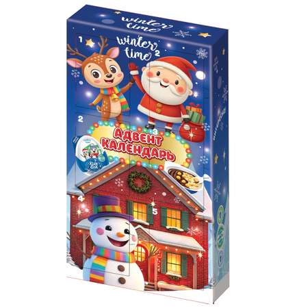Адвент-календарь Конфитрейд Winter time 6 десертов с подарком 120г