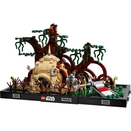 Конструктор LEGO Star Wars Dagobah Jedi Training Diorama блочный