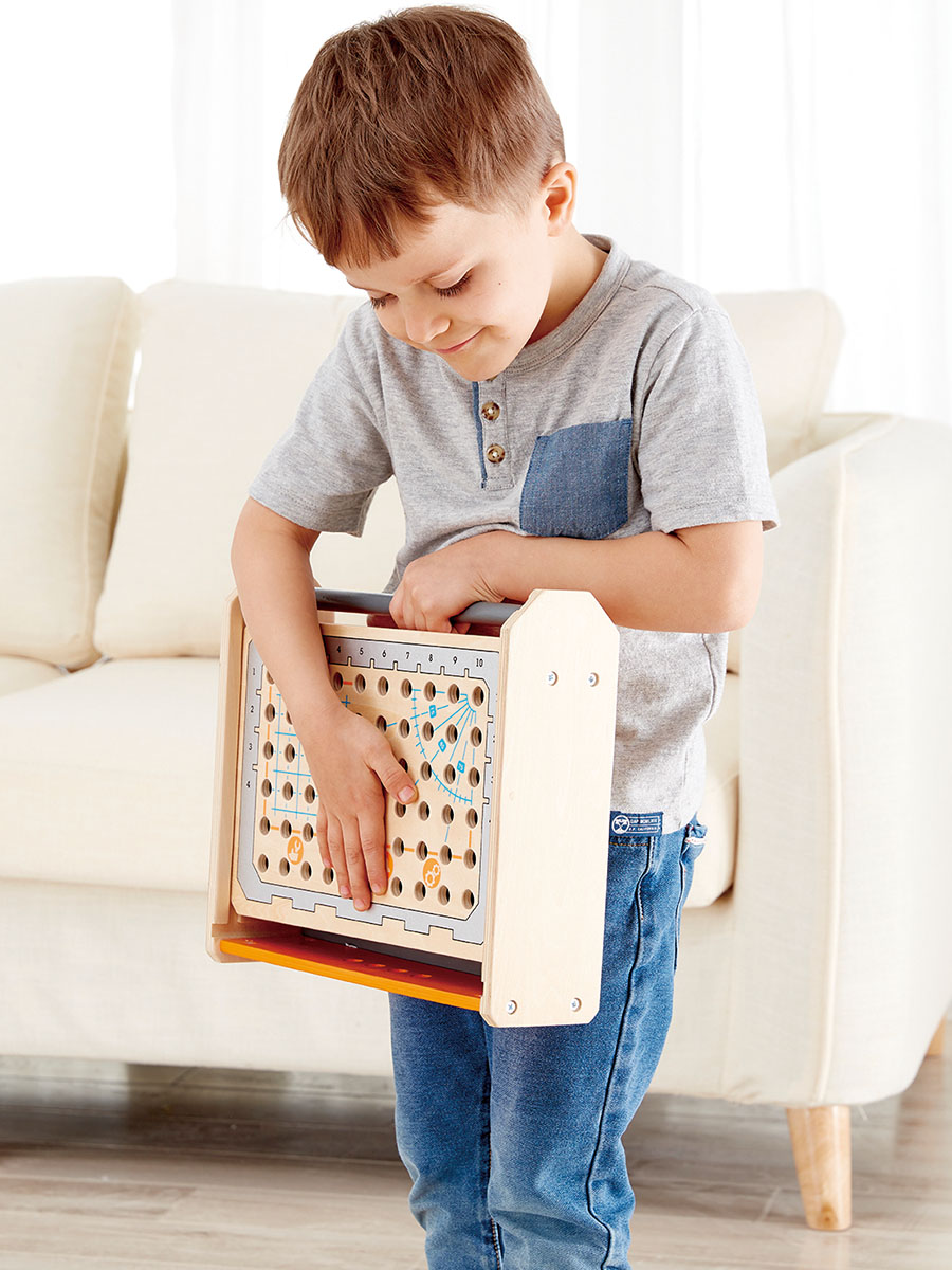 Конструктор Hape Набор инструментов деревянный - фото 2