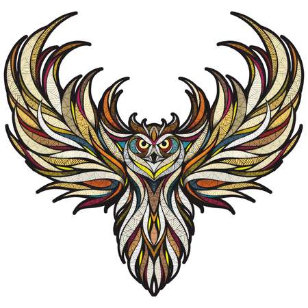 Пазл Eco Wood Art Мудрая Сова L 40x42 см деревянный