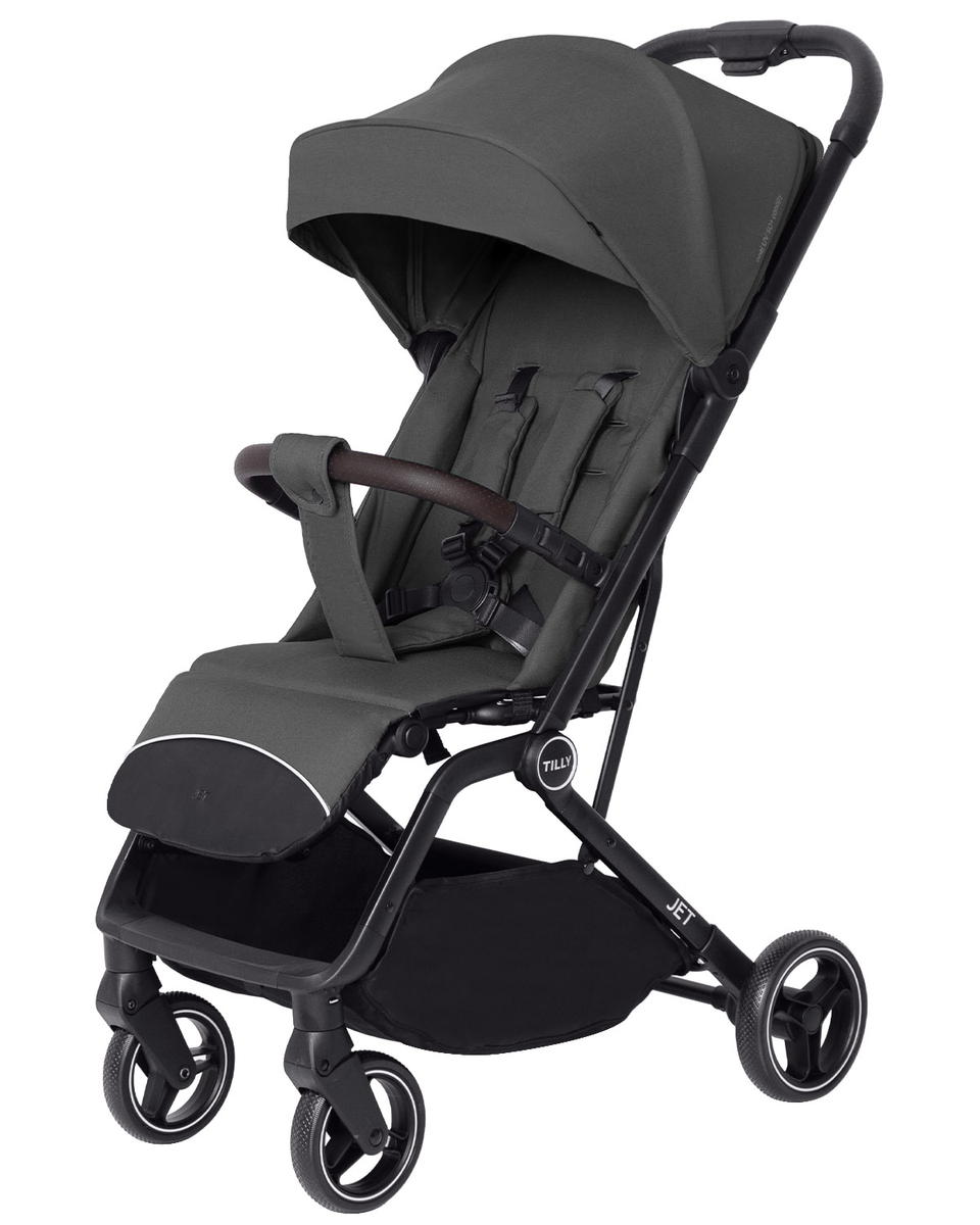 Коляска прогулочная Carrello Baby Tilly Jet CRL-1410 серый - фото 1