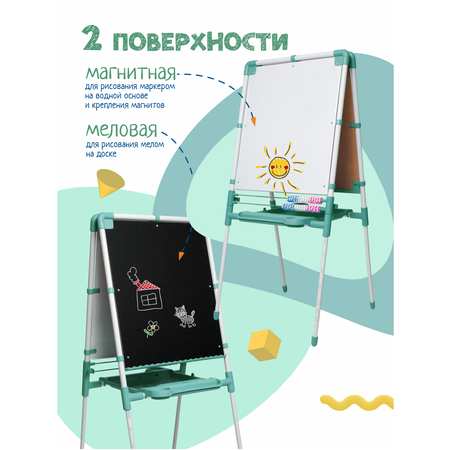 Магнитно-грифельная доска InHome