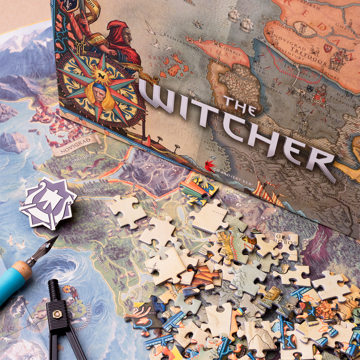 Пазл Good Loot The Witcher 3 The Kingdoms классический - фото 8