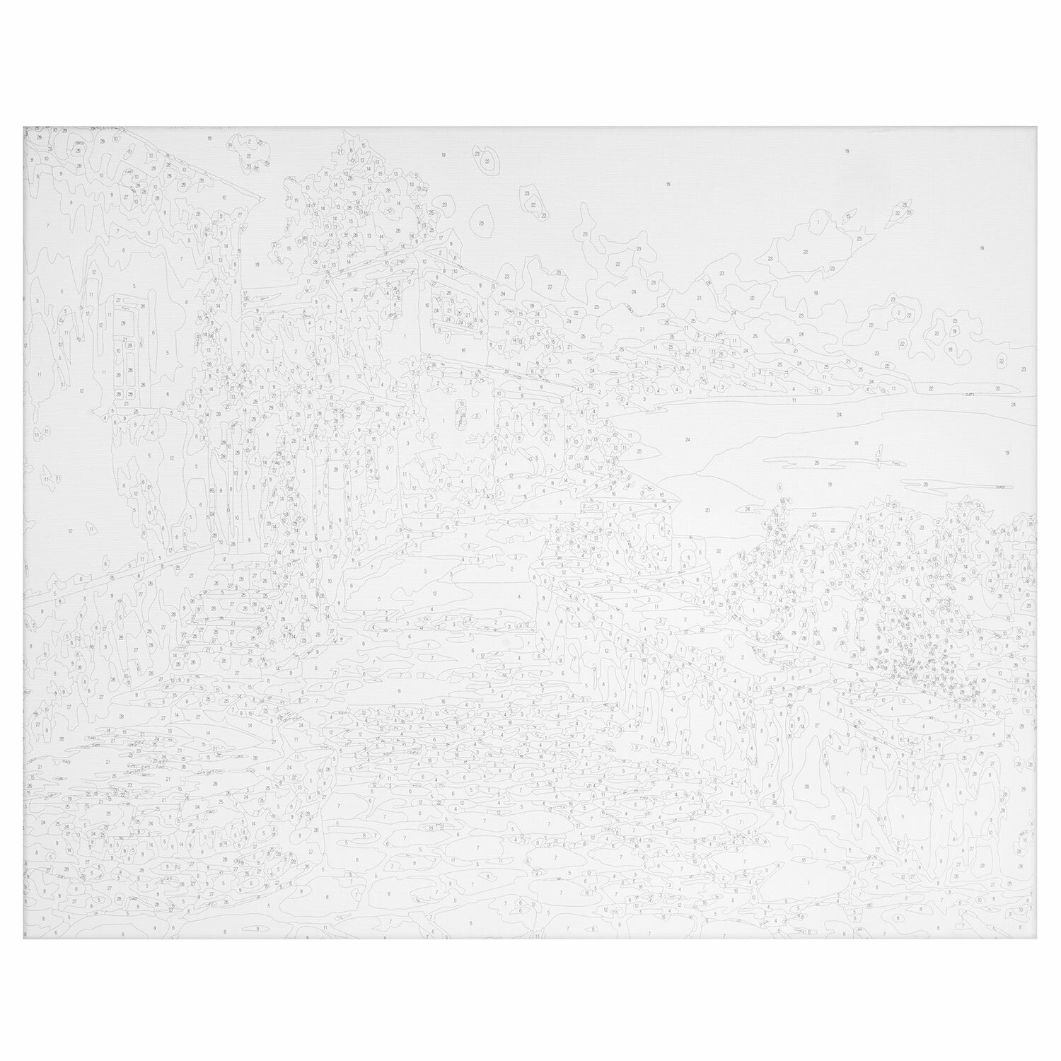 Картина по номерам Остров Сокровищ Пейзаж - фото 11