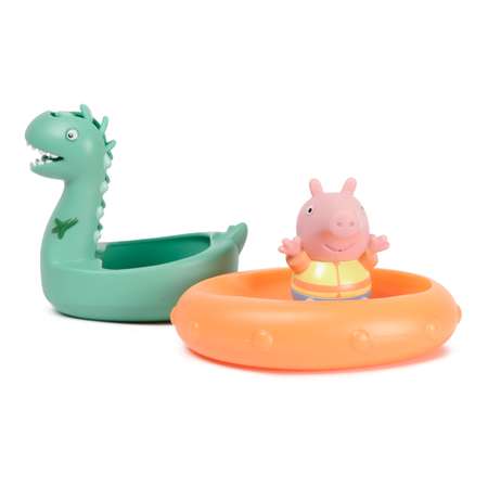 Игрушка для купания Tomy Джордж на динозавре E73161
