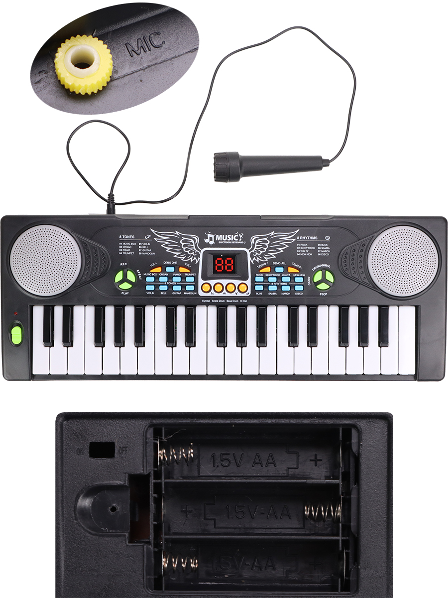 Игрушка музыкальная Рыжий кот синтезатор - фото 6