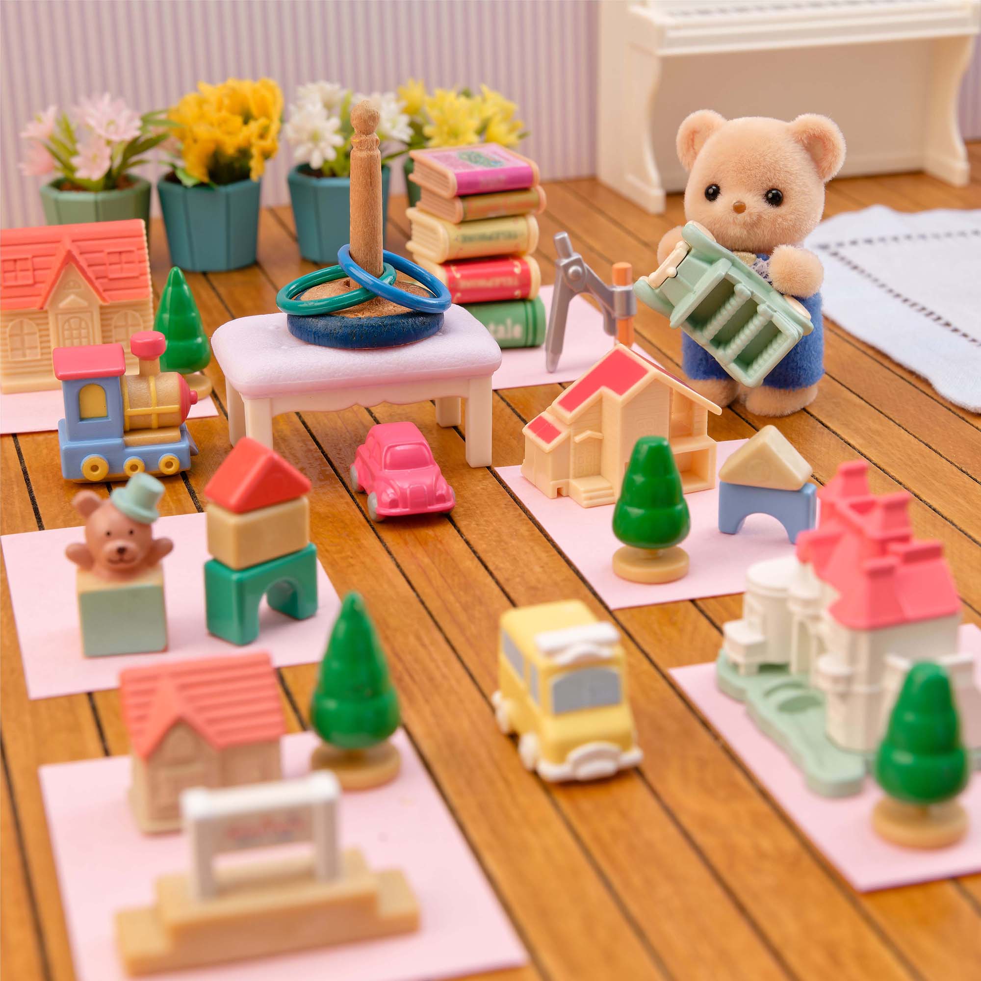 Игровой набор Sylvanian Families Семья бисквитных мишек - фото 18