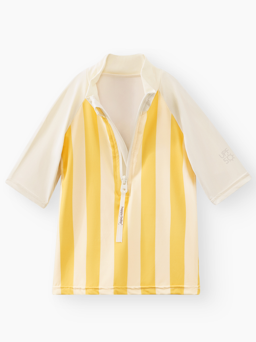 Футболка для плавания Happy Baby 50661-1_yellow stripes - фото 2