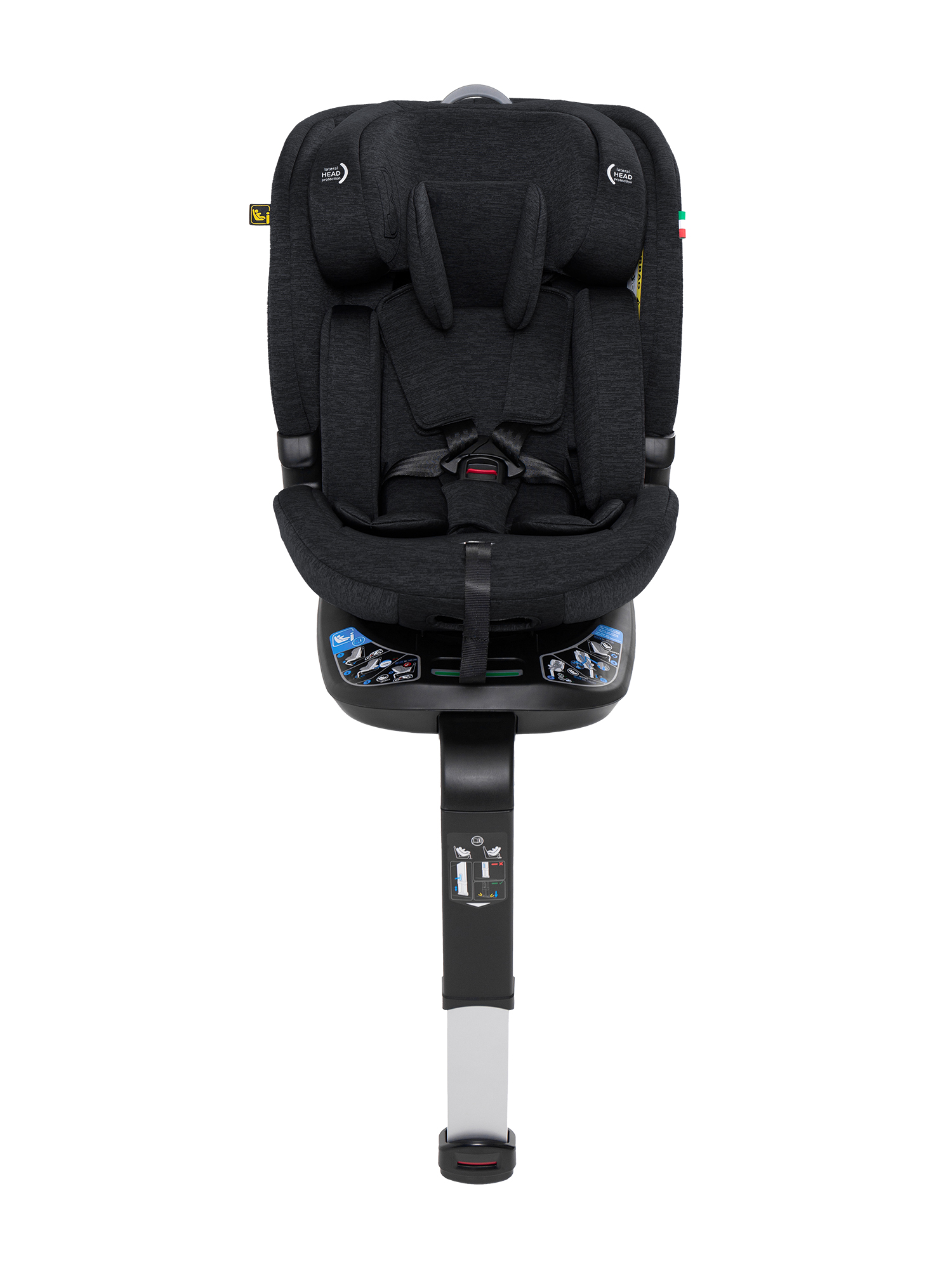 Автокресло Sweet Baby Voyager P12 Pro Black Isofix 0+/1/2/3 (0-36 кг) черный - фото 17