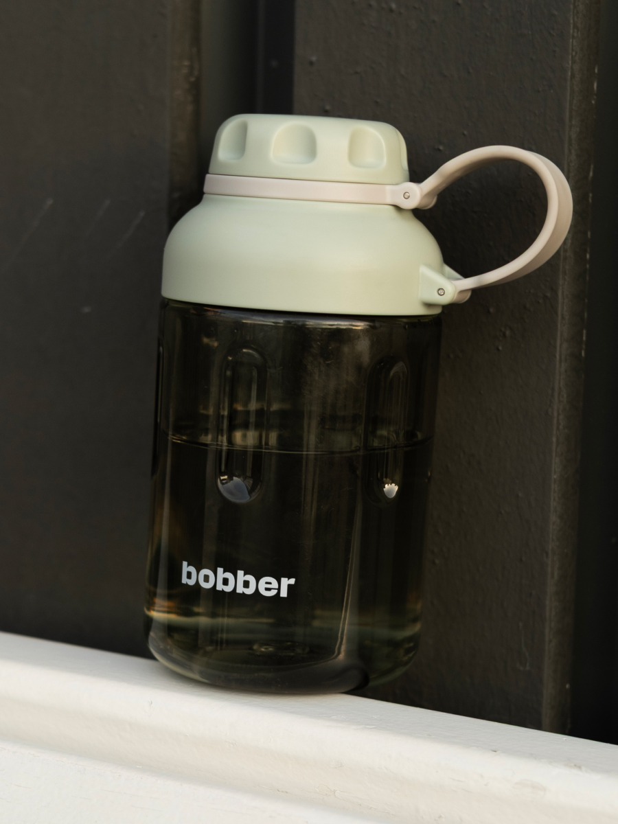 Бутылка Bobber Tritan оливковый 590 мл - фото 7