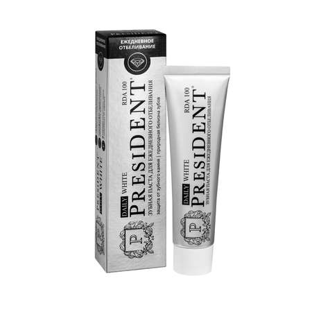 Зубная паста President Без вкуса 68 г