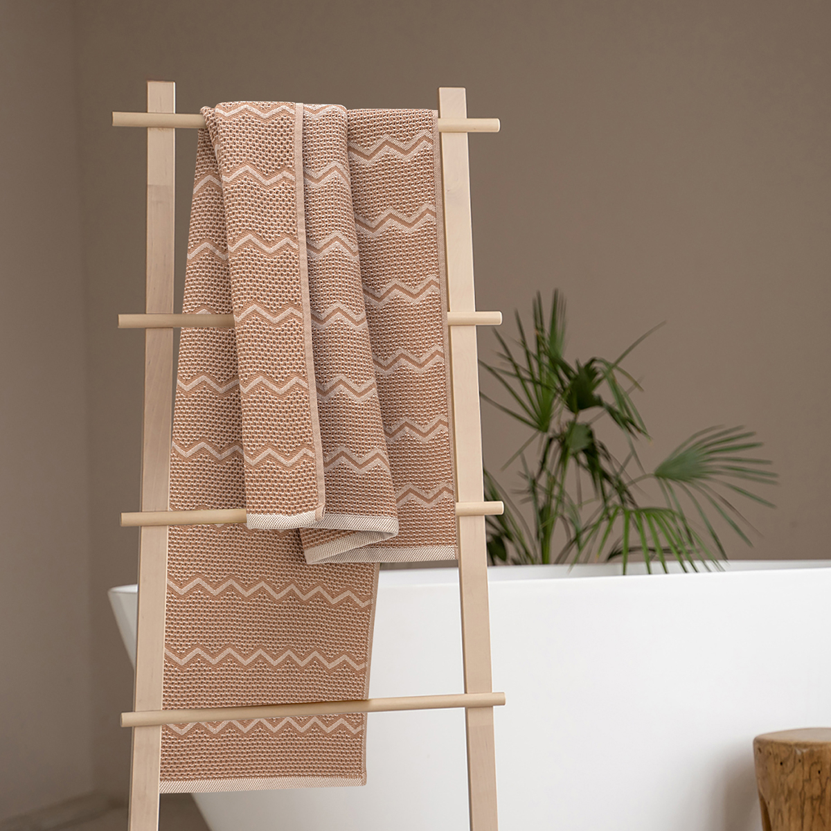 Полотенце BRAVO Зигзаг 90 x 50 см 1 шт. - фото 5