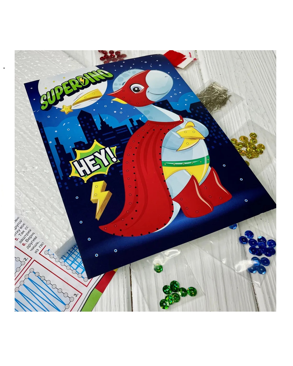 Картина из ниток RANOK CREATIVE Superhero - фото 3