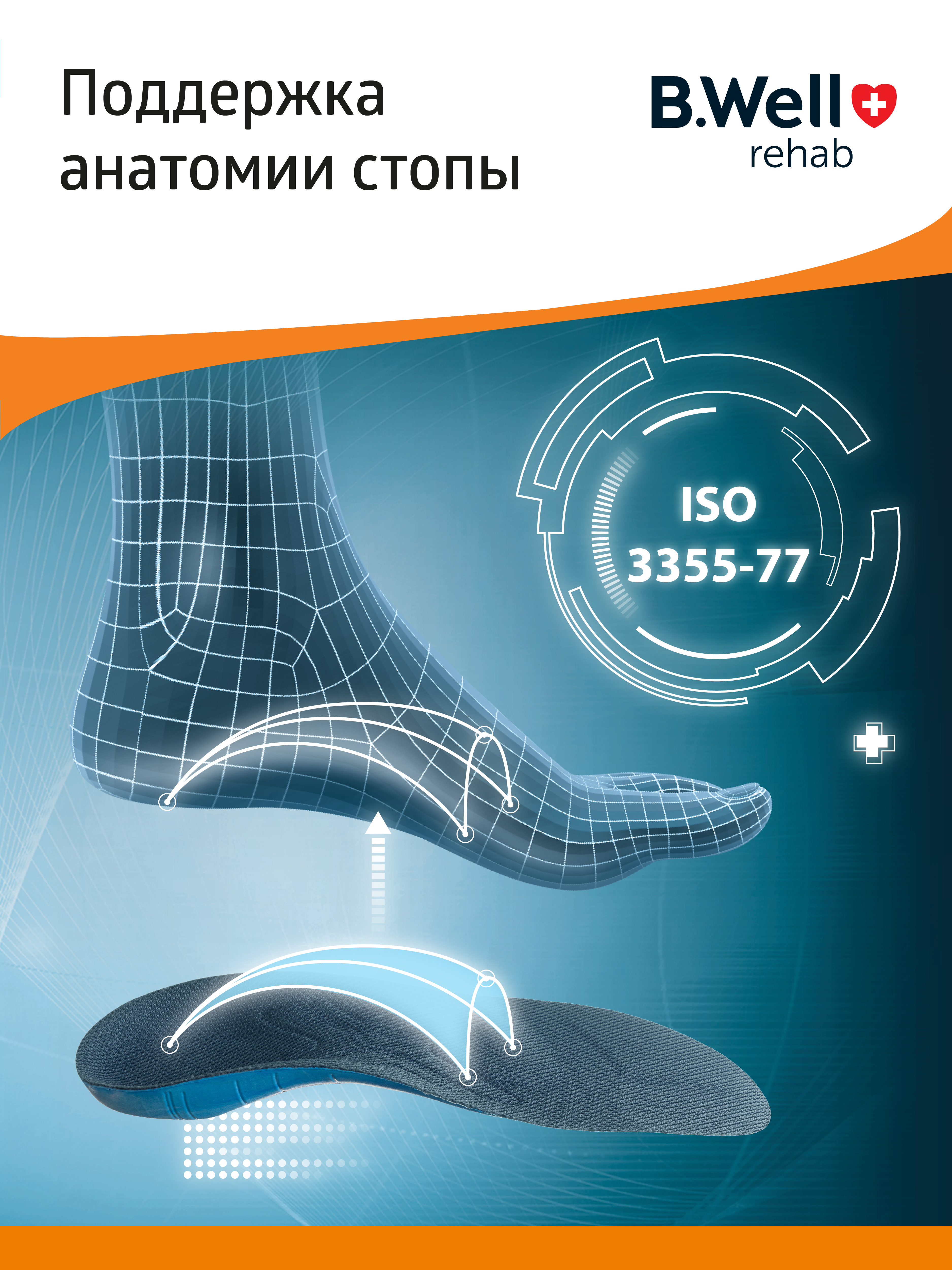 Стельки ортопедические B.Well FW-606 - фото 4