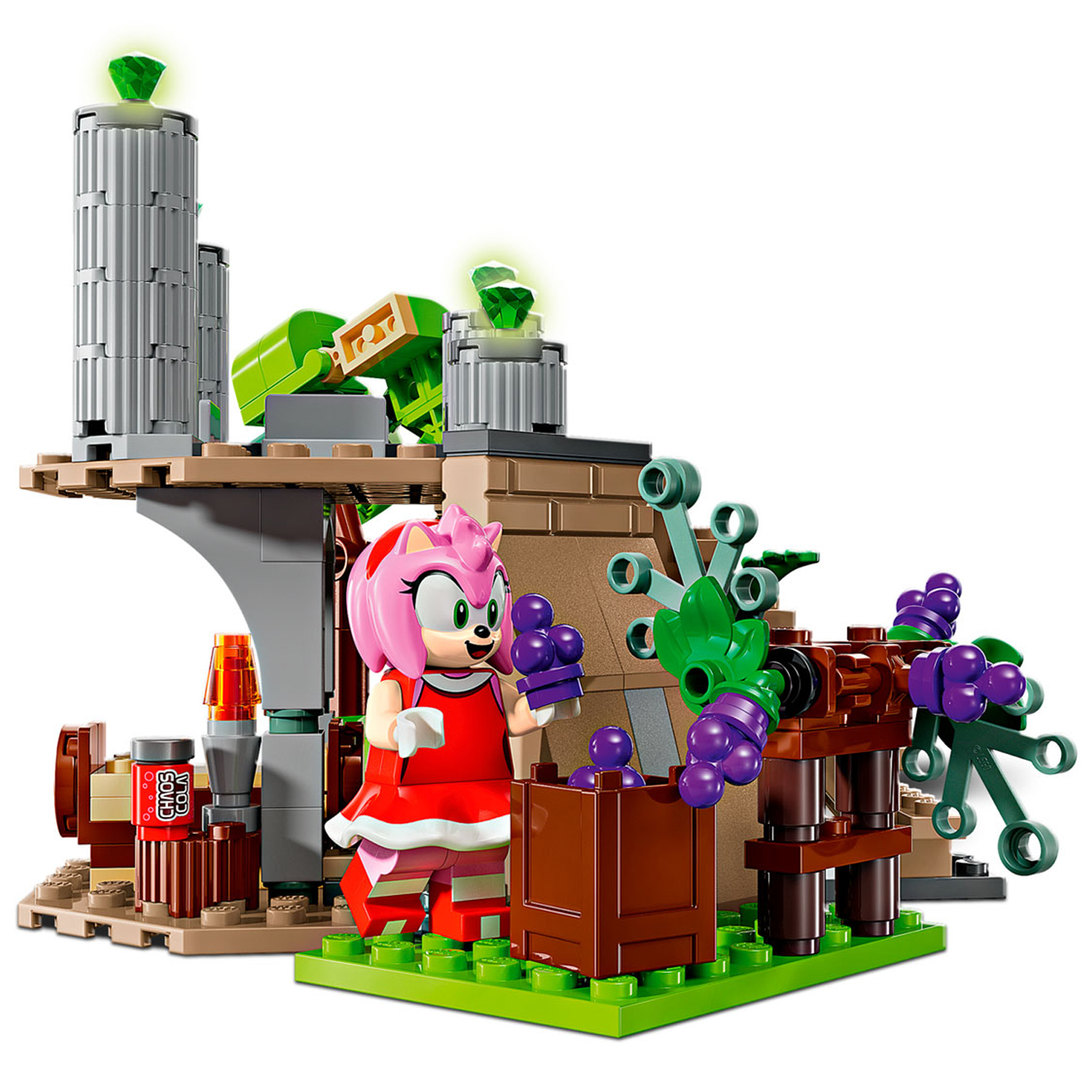 Конструктор LEGO Sonic the Hedgehog Наклз и Мастер 325 дет. - фото 6