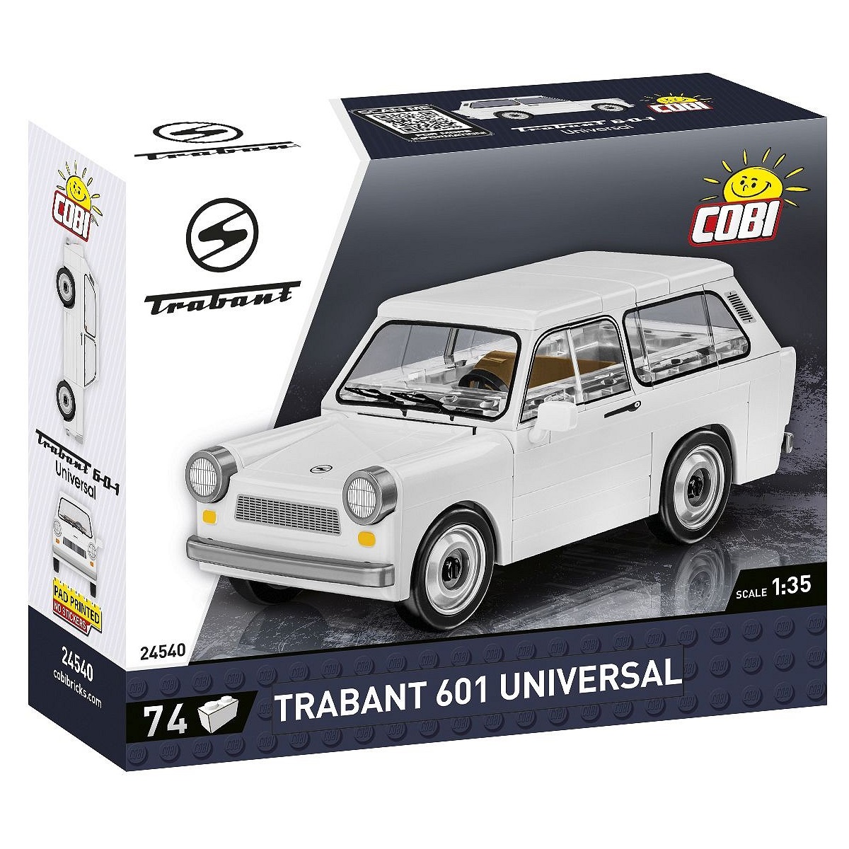 Конструктор COBI Автомобиль Trabant блочный - фото 1