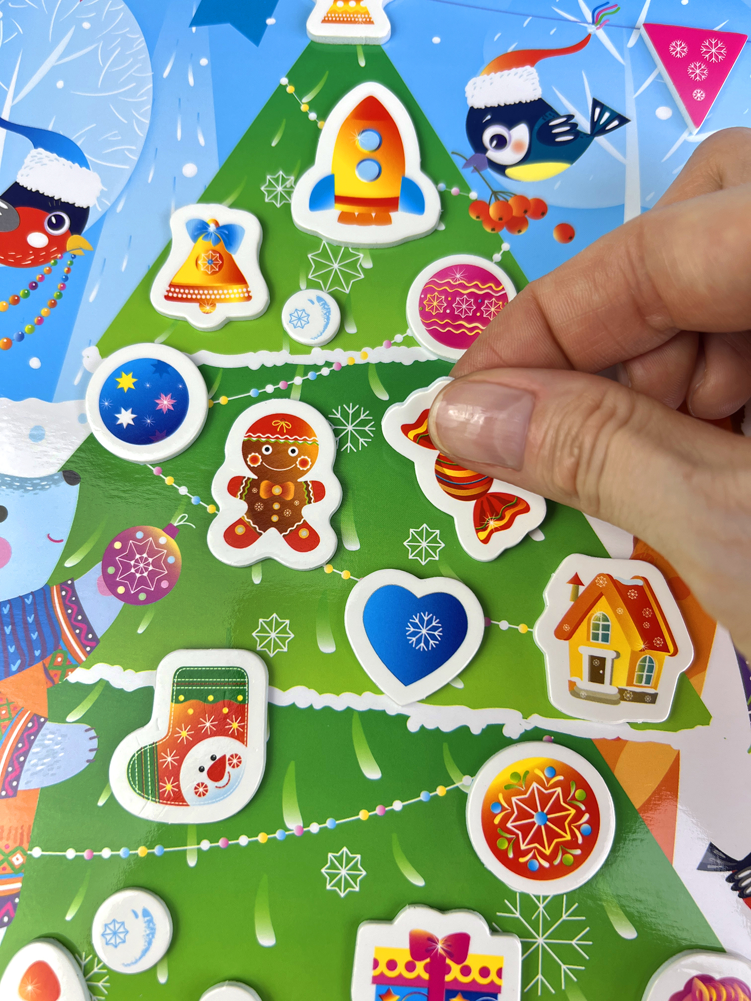 Настольная игра Дрофа-Медиа Наряди ёлочку - фото 9