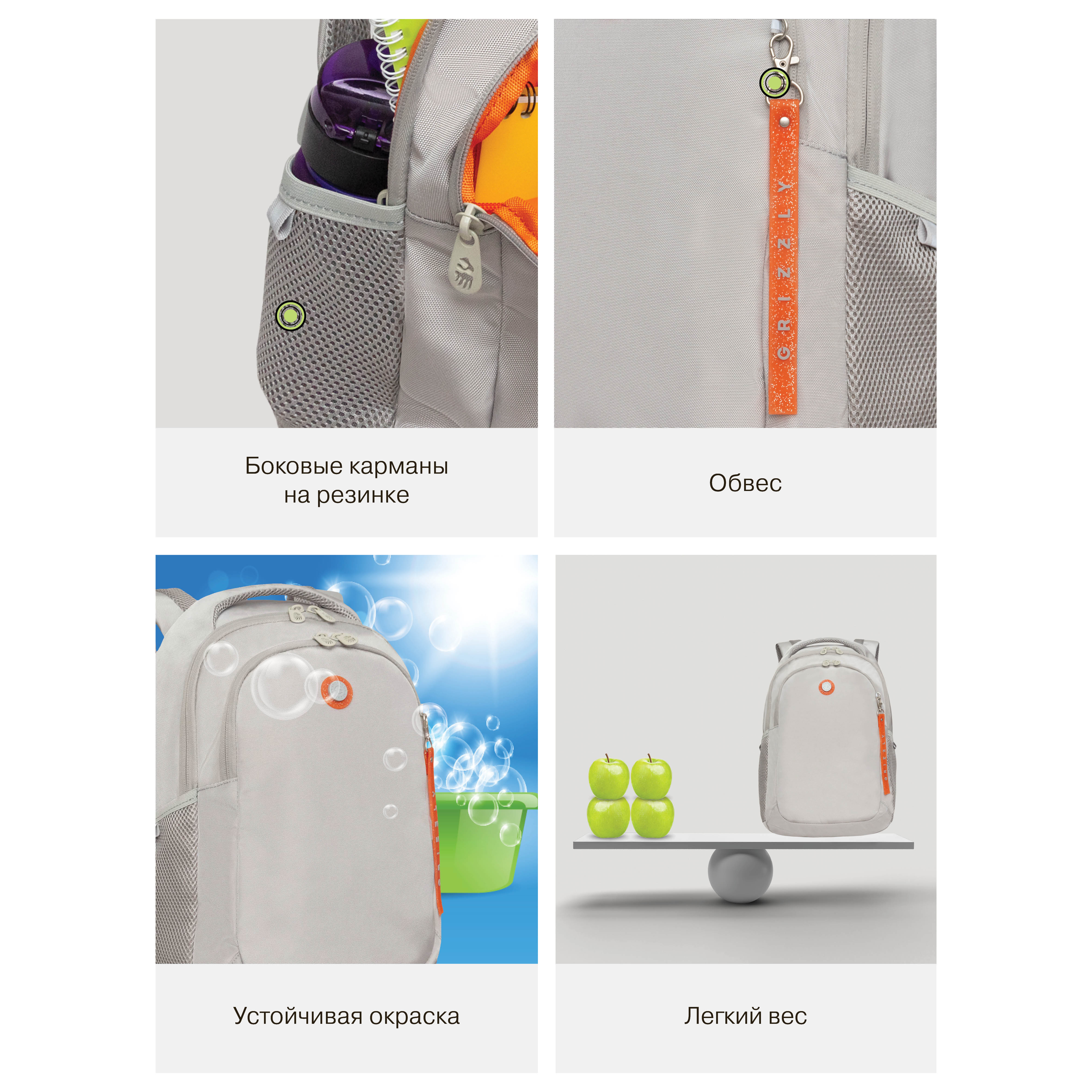 Рюкзак Grizzly для девочки - фото 12