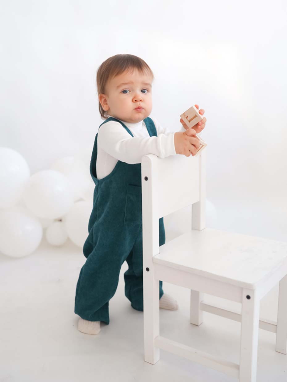 Полукомбинезон Bunnyphant Т-227/зеленый - фото 1