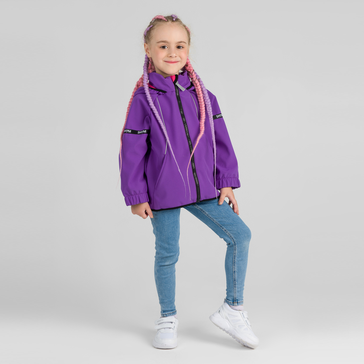 Куртка Shoom Куртка 22-004 Фиолетовый/фуксия - фото 1
